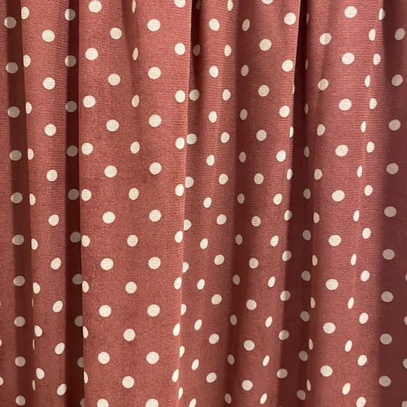 Moon River maxi dress. Mauve/dark rose color. Medium - Picture 6 of 6